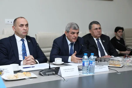 Əhməd Obalı ilə Milli Məclisin deputatları arasında görüş olub