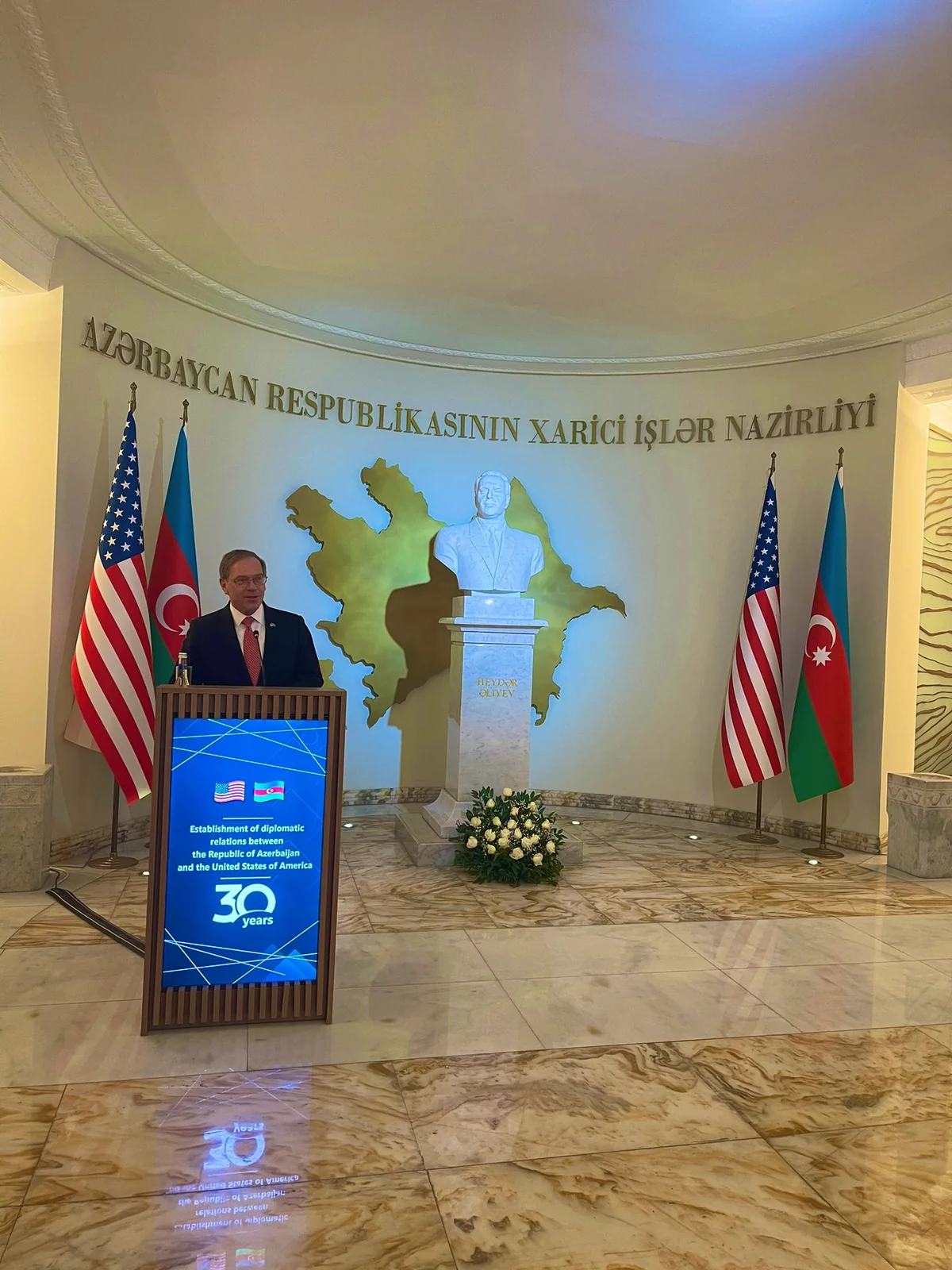 Event dedicated to anniversary of US-Azerbaijan diplomatic relations underway