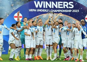 İngiltərə gəncləri futbol üzrə Avropa çempionatının qalibi olublar