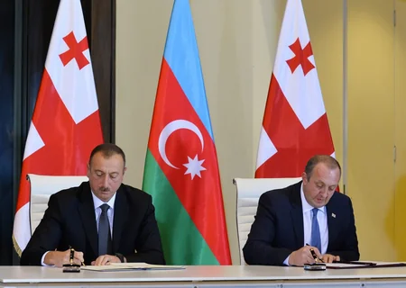Azərbaycan və Gürcüstan prezidentləri Birgə Bəyannamə imzalayıblar