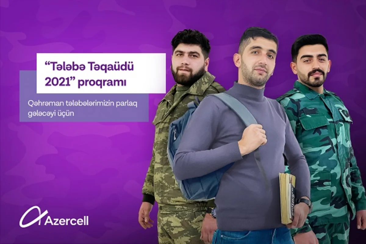 “Azercell” müharibədə iştirak edən tələbələrə təqaüd ayırıb