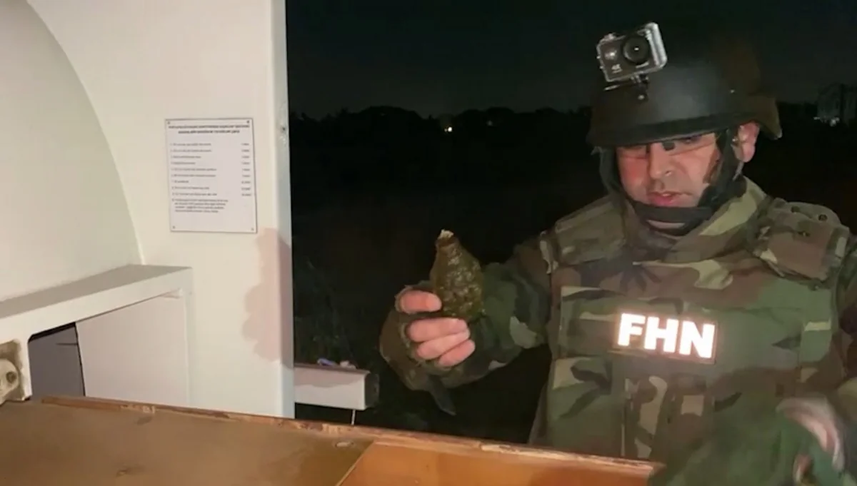 В Сабунчу обнаружена ручная граната