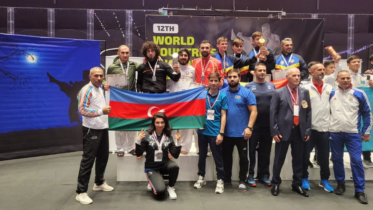 Azərbaycan karateçiləri dünya çempionatında 24 medal qazanıb