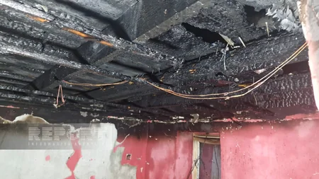 Kürdəmirdə evdə partlayış yanğına səbəb olub