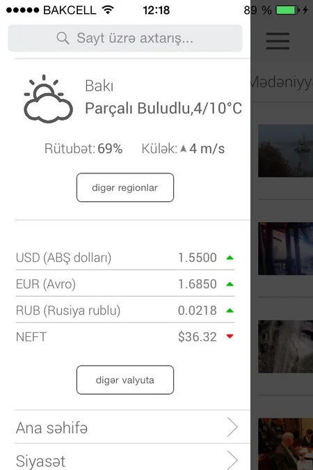 Report News Agency presents new mobile app designed for iOS platform