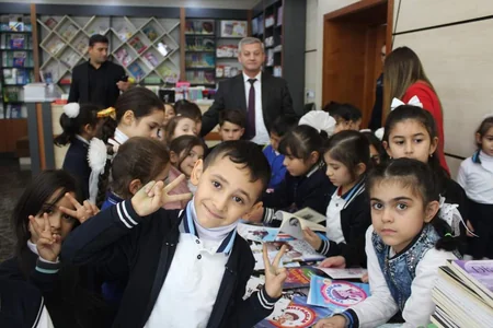 Sabirabadda ilk dəfə kitab sərgisi keçirilib