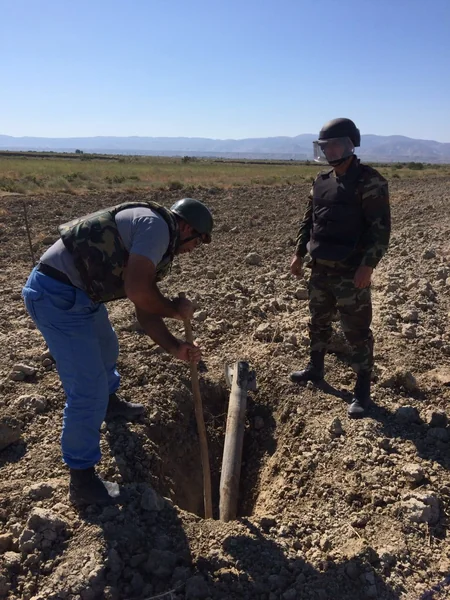 Xızıda daha 132 ədəd partlamamış hərbi sursat aşkarlanıb