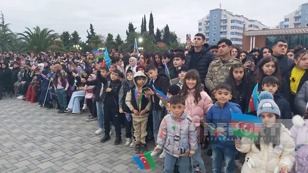Lənkəranda Zəfər Gününə həsr olunan tədbirlər atəşfəşanlıqla yekunlaşıb
