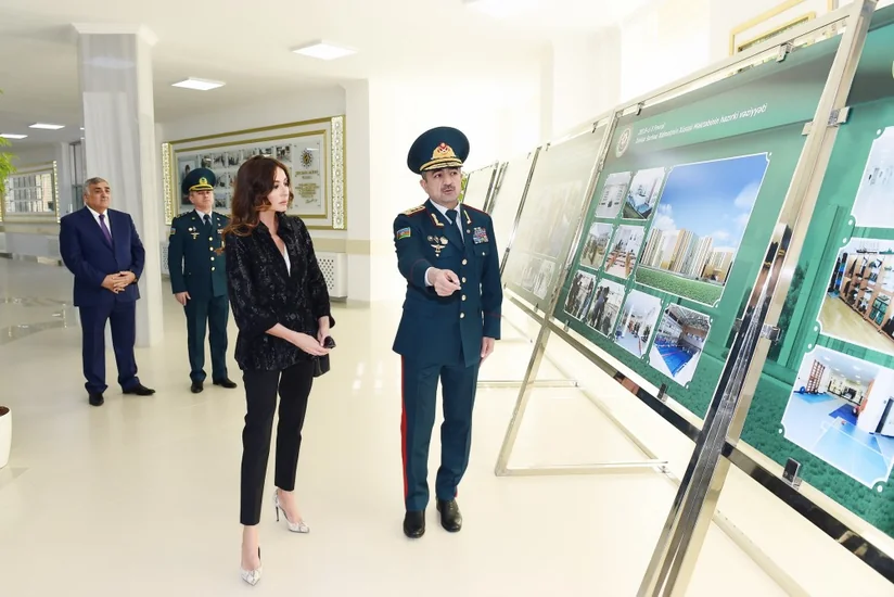First VP Mehriban Aliyeva inaugurates new education block of Special School of State Border Service