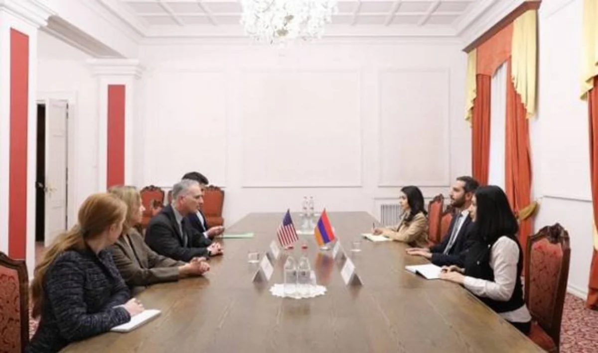 Ruben Rubinyan, Louis Bono discuss normalization of Baku-Yerevan relations