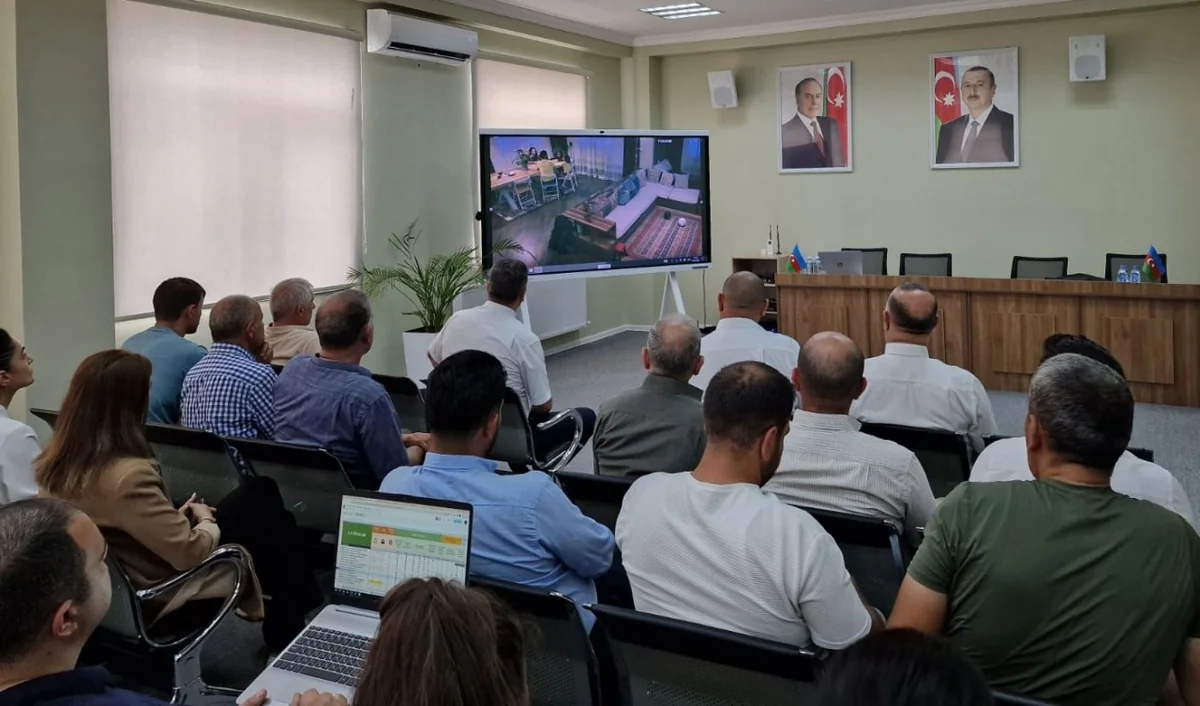 Ağalı kəndində təlim keçirilib