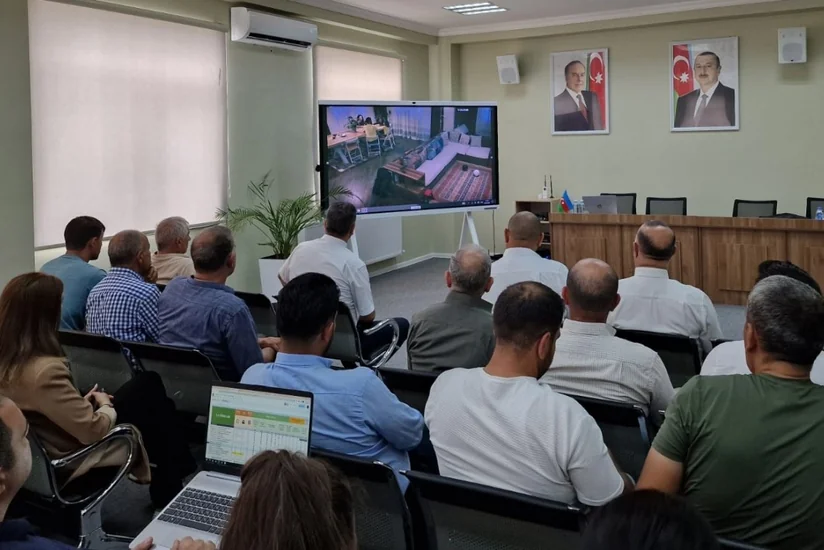 Ağalı kəndində təlim keçirilib