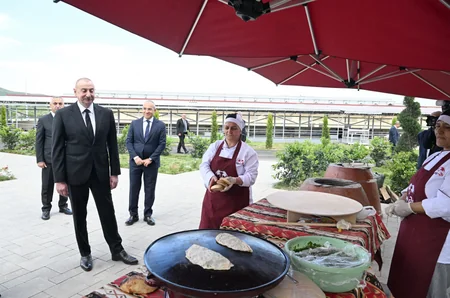 “Qoç Ət” Kəndli Fermer Təsərrüfatı MMC-nin Xocalının Xanabad kəndindəki heyvandarlıq kompleksinin açılışı olub - YENİLƏNİB
