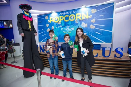 В CinemaPlus прошел фестиваль попкорна - ВИДЕО