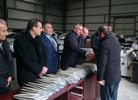 Nazirlik müharibə əlili və onlara bərabər tutulan şəxsələrə minik avtomobilləri verib
