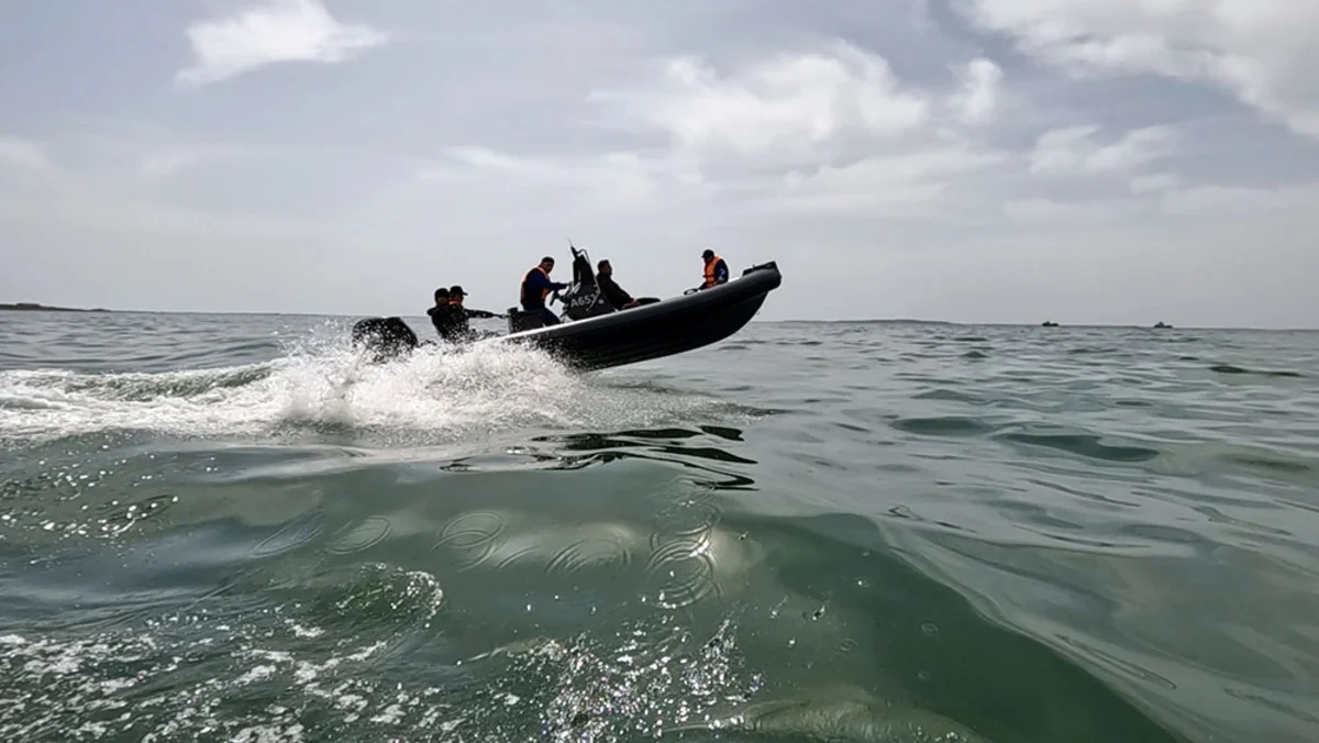 Водолазы ВМС Азербайджана провели учения