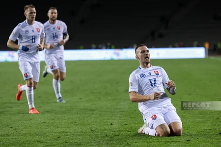 Лига наций: Сборная Азербайджана уступила Словакии