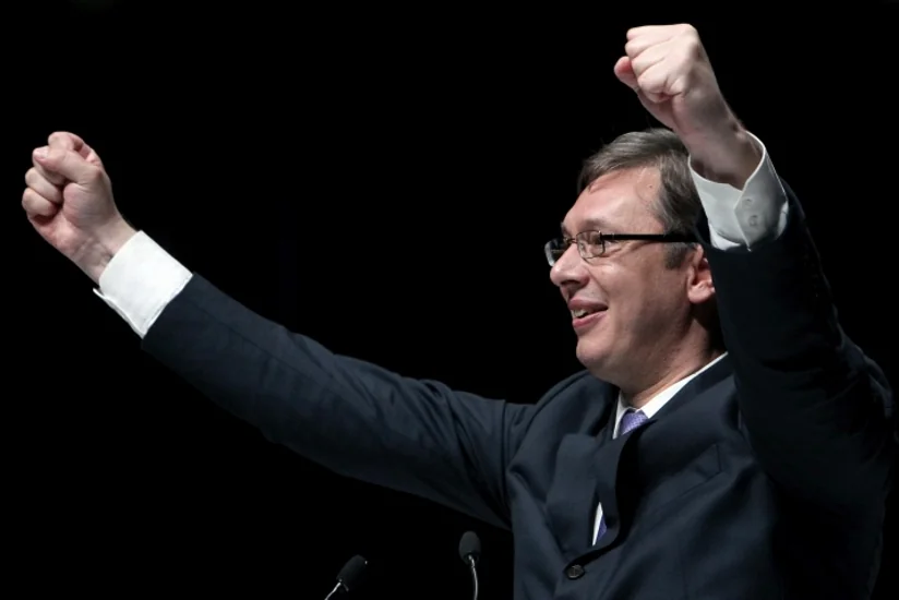 Serbiyanın baş naziri partiyasının parlament seçkilərindəki qələbəsini tarixi uğur elan edib