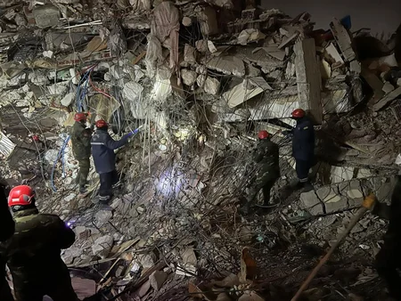 Azerbaijani rescuers saved 51 people from rubble in Turkiye