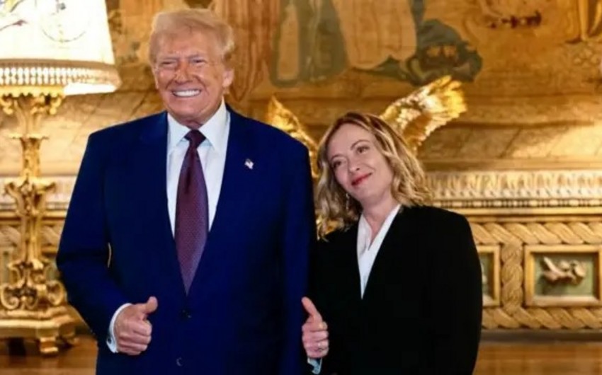 Tramp Meloninin Romaya səfər dəvətini qəbul edib