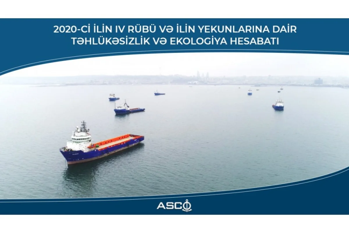 ASCO ötən ilin təhlükəsizlik və ekologiya hesabatını verib