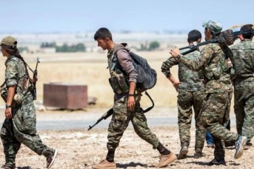 ​Terrorçu YPG Bəşşar Əsədin 60 silahlısını girov götürüb