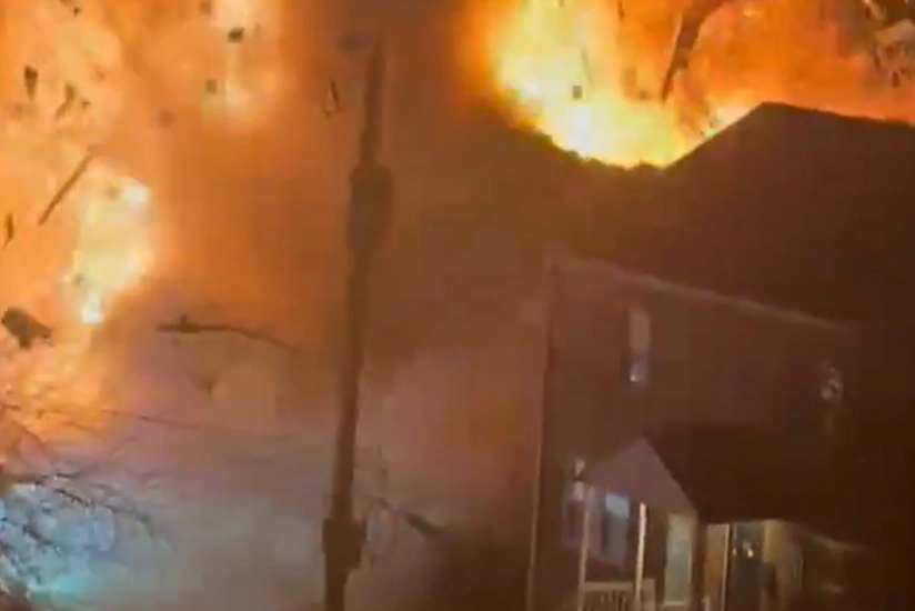 House explodes in Arlington, US