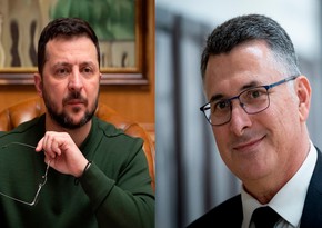 Zelenskyy meets Israeli Foreign Minister Gideon Saar in Kyiv