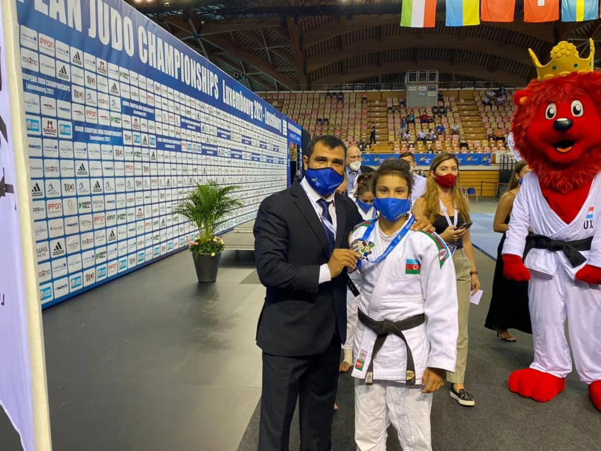 Avropa birinciliyi: Azərbaycan cüdoçusu gümüş medal qazanıb