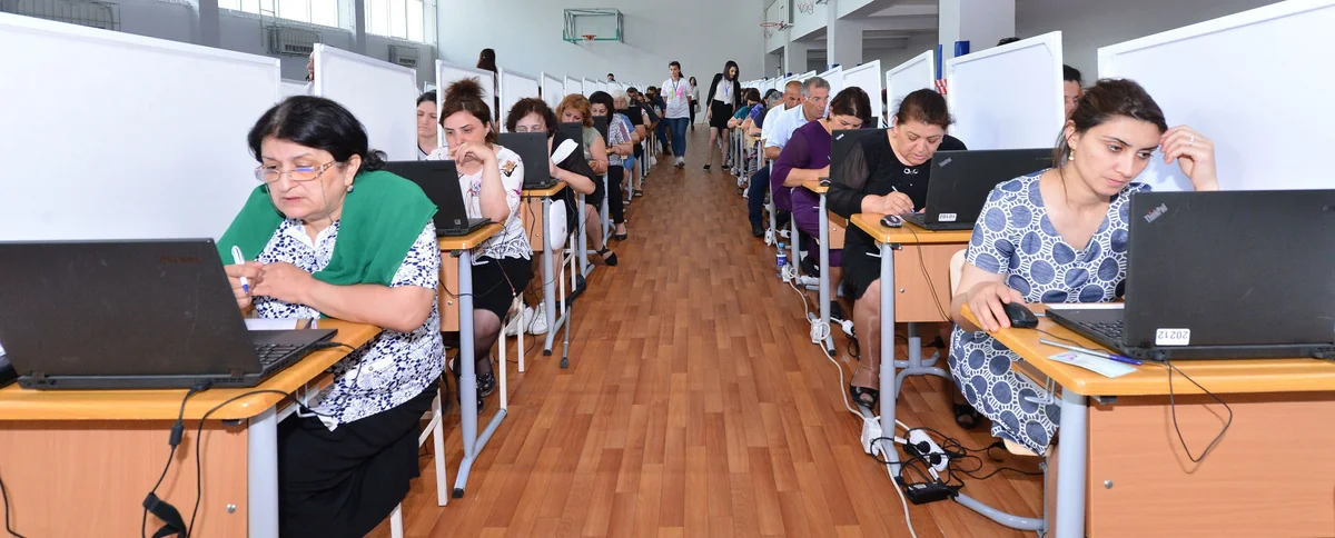 Müəllimlərin işə qəbulu üzrə müsabiqənin test mərhələsi başlayıb