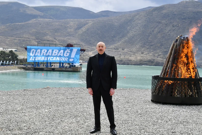 Prezident: Bizim əsas vəzifəmiz keçmiş məcburi köçkünləri tezliklə bu doğma diyara qaytarmaqdır