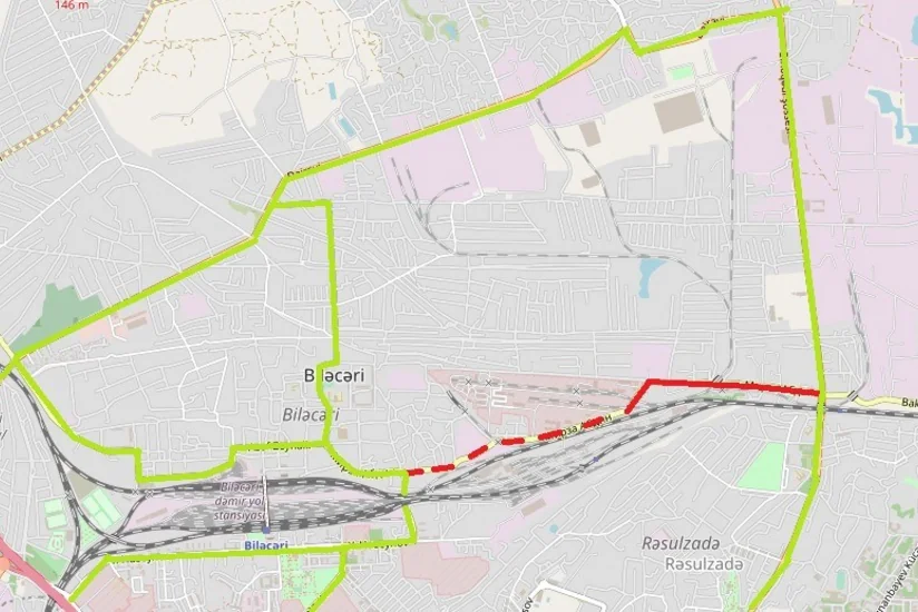 Bakının Biləcəri qəsəbəsində avtomobillərin hərəkəti məhdudlaşdırılacaq
