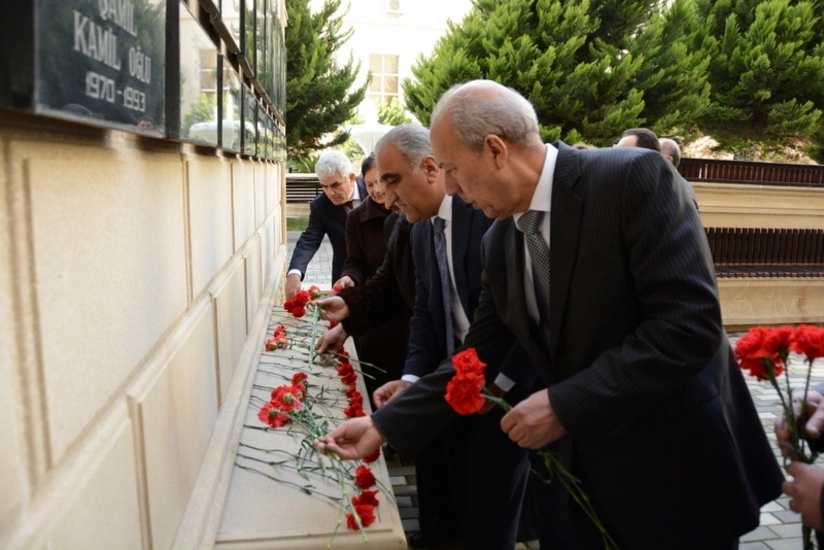 Dövlət İqtisad Universitetində 20 Yanvar faciəsinin qurbanları yad edilib