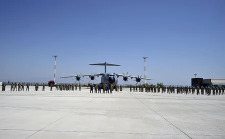 Turkish Forces arrive in Baku for joint military exercises