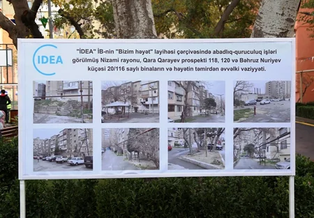 Bakıda daha bir həyət yenilənib