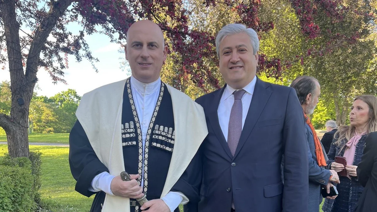 Azərbaycan səfiri Gürcüstanın Müstəqillik Gününə həsr olunmuş tədbirdə iştirak edib