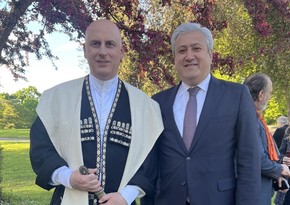 Azerbaijani envoy participates in event on Georgia's Independence Day