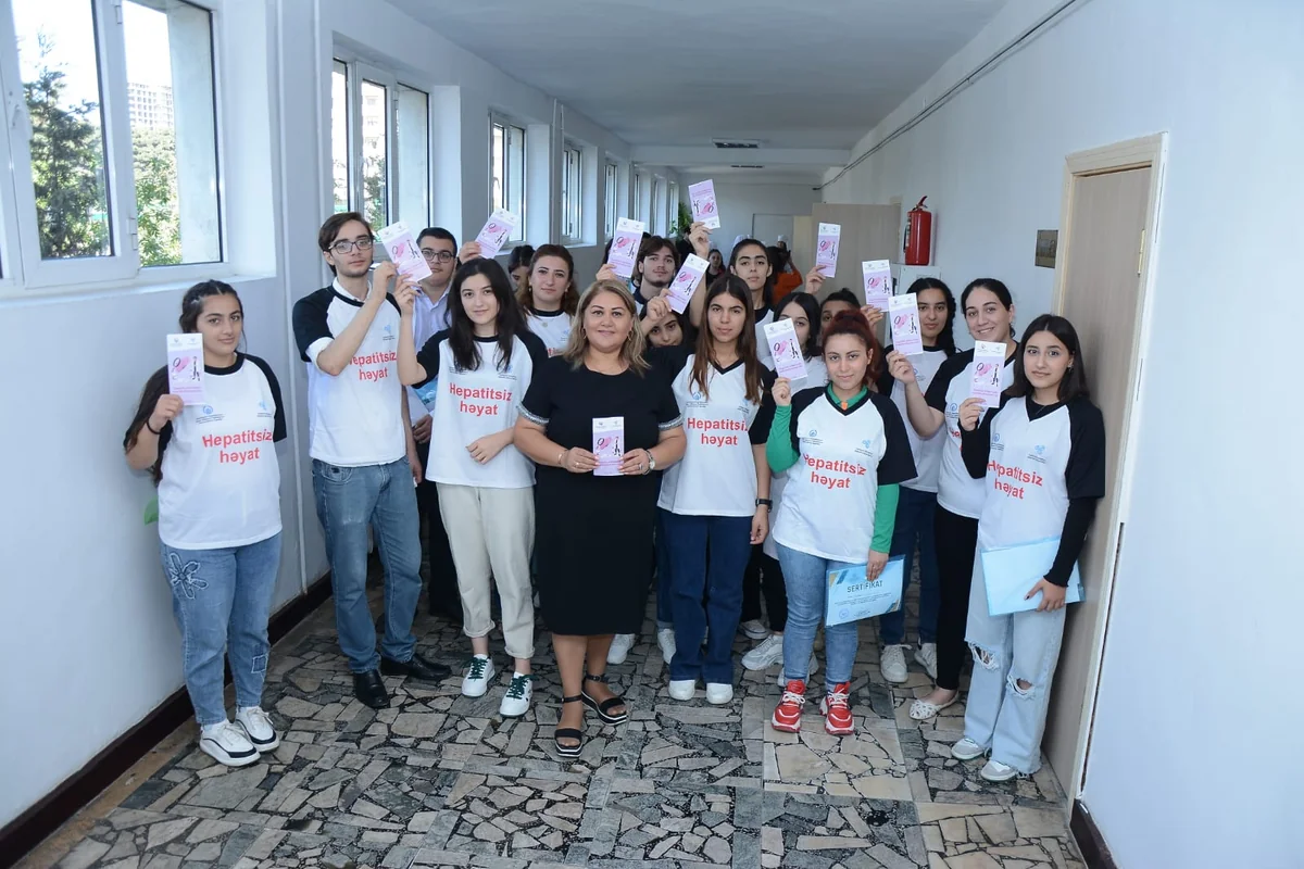 Hepatitlə mübarizədə maarifləndirmənin rolu mövzusunda layihə həyata keçirilir