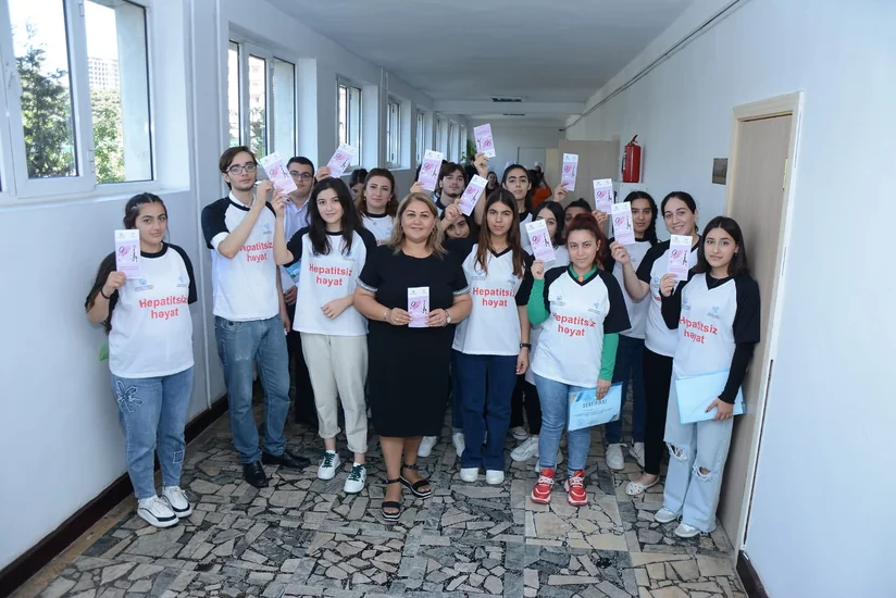 Hepatitlə mübarizədə maarifləndirmənin rolu mövzusunda layihə həyata keçirilir