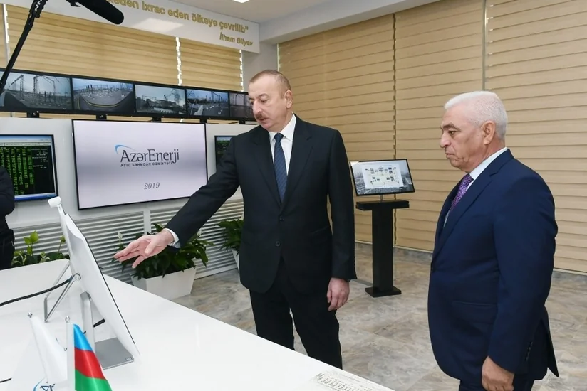 Сдана в эксплуатацию подстанция Мушфиг, президент Ильхам Алиев принял участие в мероприятии