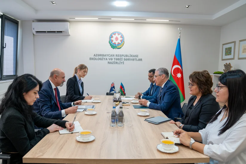 Muxtar Babayev Avstraliya səfiri ilə COP29-a hazırlığı müzakirə edib