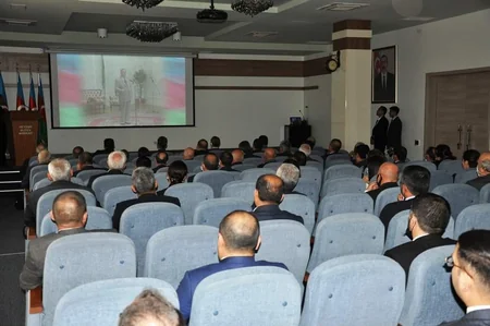 Biləsuvarda “Müstəqilliyimizin zəfər salnaməsi” adlı elmi-praktik konfrans keçirilib