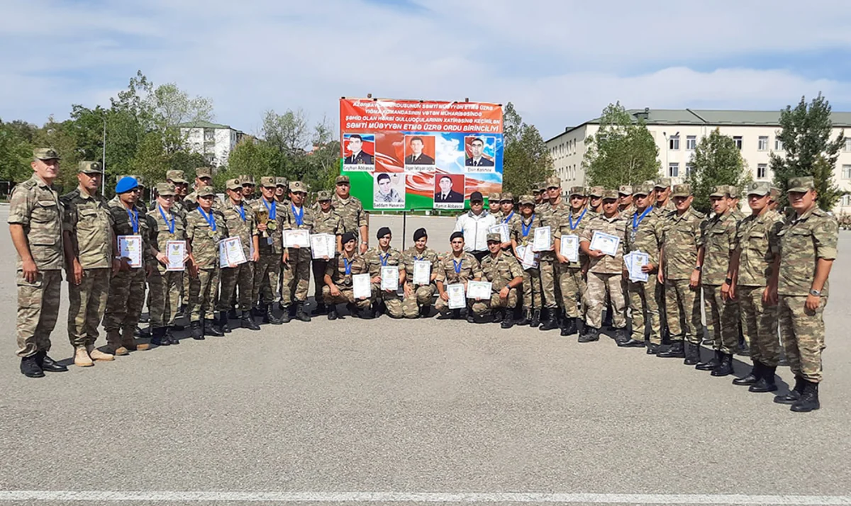 Azerbaijani army completes competitions in land navigation