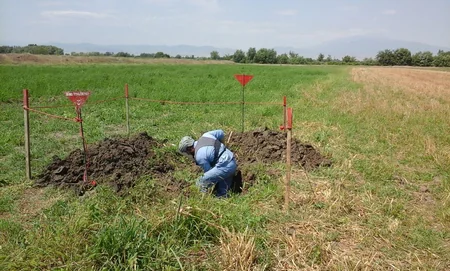 ​ANAMA: 15 ədəd piyada əleyhinə mina, 3 ədəd piyada əleyhinə mina zərərsizləşdirilib - FOTO