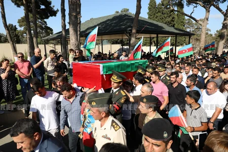 Şəhid Nicat Qarazadə 2-ci Fəxri xiyabanda dəfn olunub