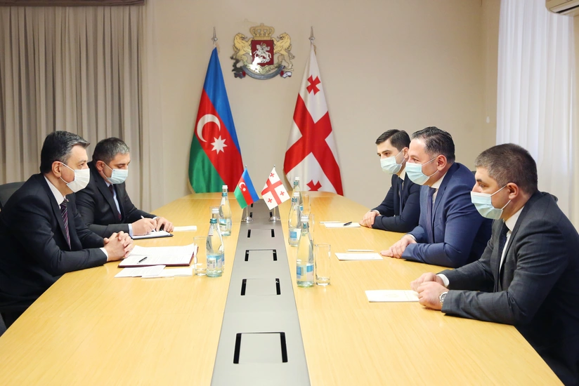 Azerbaijani Ambassador meets with Georgian Interior Minister