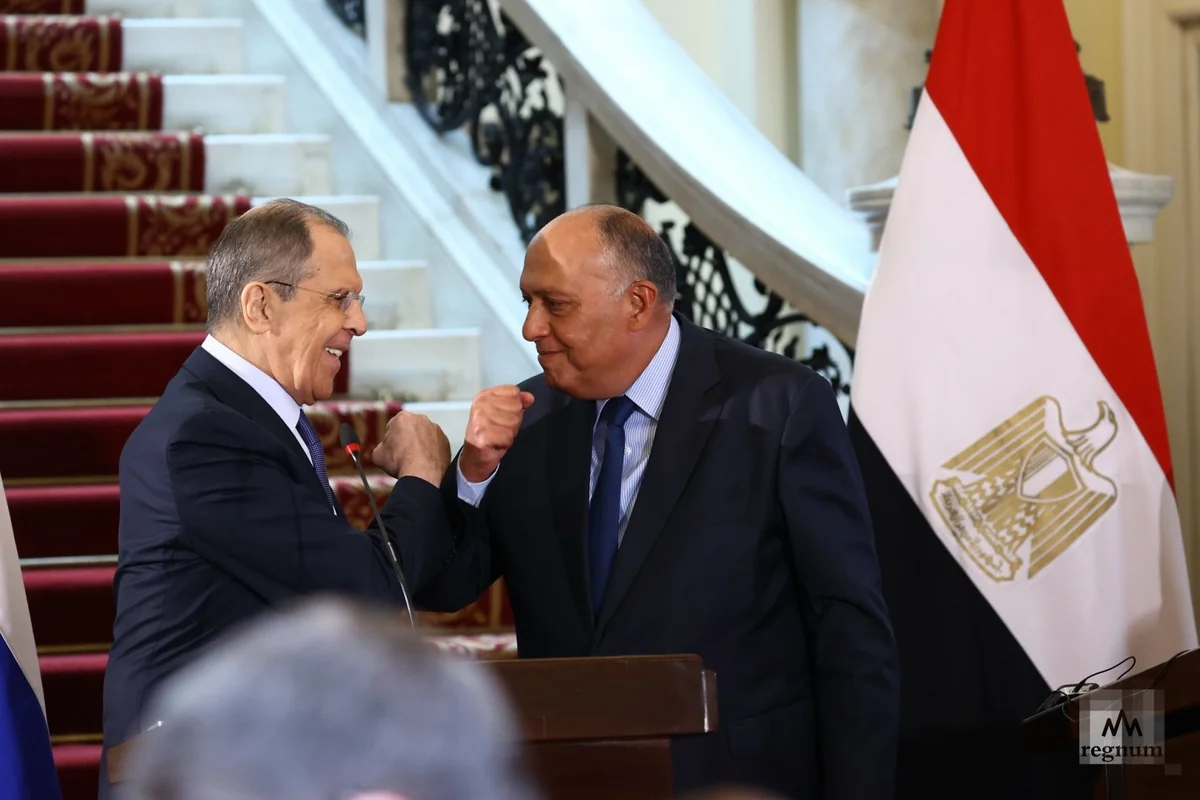 Завтра главы МИД России и Египта проведут встречу