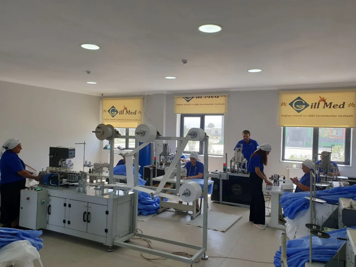 Zəngilandakı tikiş fabrikində 12 kənd sakini işlə təmin edilib