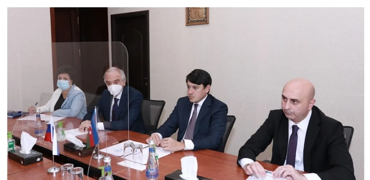 Fuad Muradov Rusiya Prezidentinin xüsusi nümayəndəsi ilə görüşüb