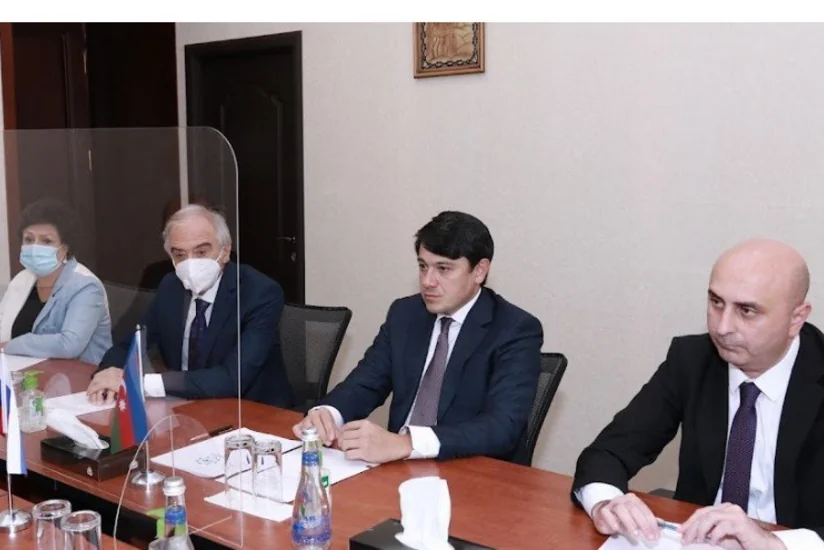 Fuad Muradov Rusiya Prezidentinin xüsusi nümayəndəsi ilə görüşüb